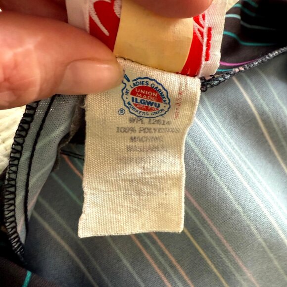 Vintage 70s Faux Wrap Disco Floral Midi Dress - Size 14 - Picture 10 of 13